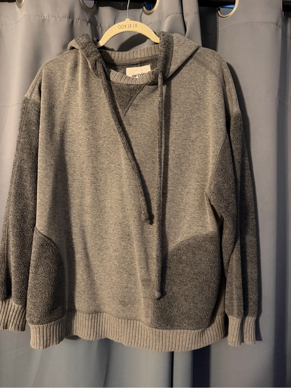 aerie Dark Gray Hooded Pullover